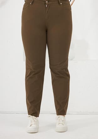 1786 Kadın Yeşil Pantolon - 2