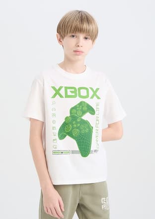 E3100A8Ydva Erkek Çocuk Beyaz Kısa Kol T-shirt - 1