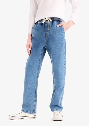 E1051A8Dfa Erkek Çocuk Mavi Jean Pantolon - 3