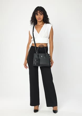 2002 Kadın Siyah Kol Çantası - 1