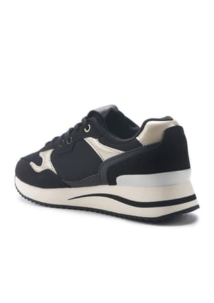 A10194922112010 Kadın Siyah Sneaker - 2