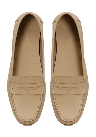 A10197354612010 Kadın Bej Loafer - 3