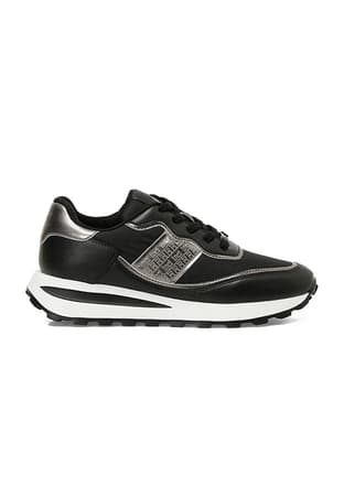 A10197355512010 Kadın Siyah Sneaker - 1
