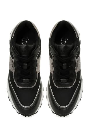 A10197355512010 Kadın Siyah Sneaker - 3