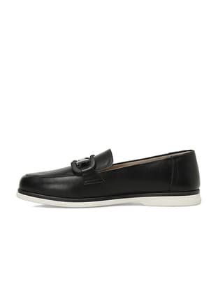 A10197361012010 Kadın Siyah Loafer - 2