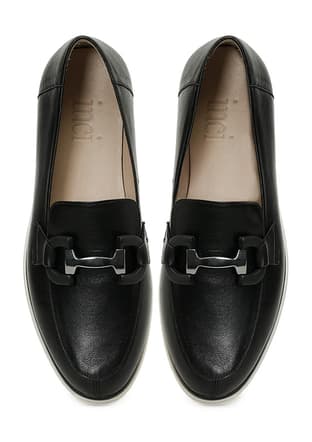 A10197361012010 Kadın Siyah Loafer - 3