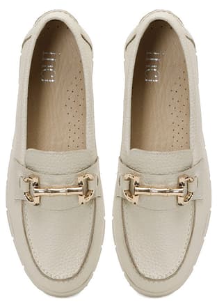 A10197502112010 Kadın Bej Loafer - 3