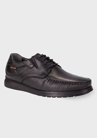 Soft-H Merdane Ayakk Erkek Siyah Casual Ayakkabı - 2