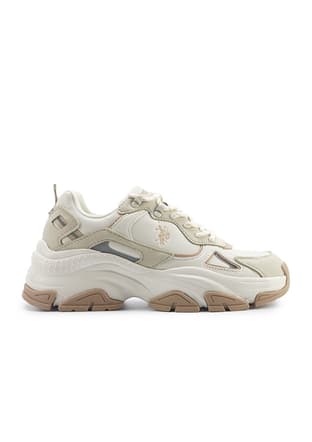 A10194676612010 Kadın Bej Sneaker - 1