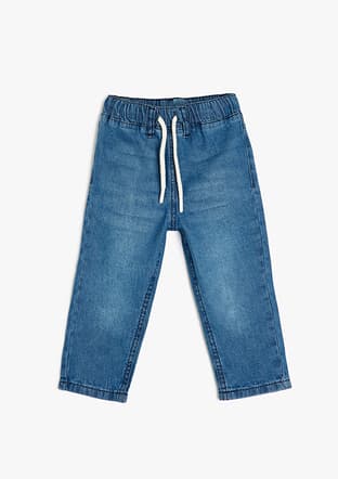 5Smb40002Td Erkek Çocuk Lacivert Jean Pantolon - 1