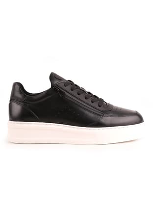 L5576 Ea Eva Antik Erkek Siyah Casual Ayakkabı - 2