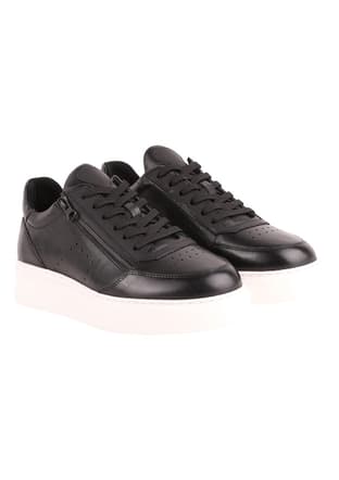 L5576 Ea Eva Antik Erkek Siyah Casual Ayakkabı - 3
