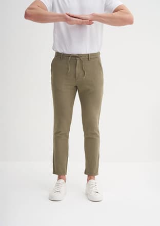 25Yceed00008 Erkek Yeşil Pantolon - 1