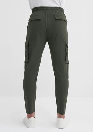 25Yceed00006 Erkek Yeşil Pantolon - 2