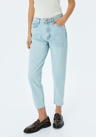 5Sal40046Md Kadın Lacivert Jean Pantolon - 3