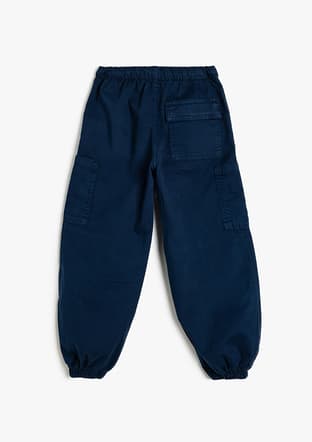 5Skg40061Ad Kız Çocuk Lacivert Jean Pantolon - 2