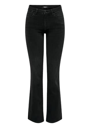 15333240 Kadın Siyah Jean Pantolon - 1