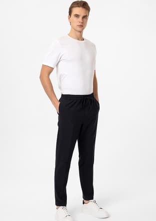 B34W31025 Erkek Lacivert Pantolon - 1