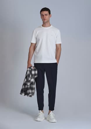 112190322 Erkek Lacivert Pantolon - 3