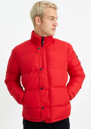 Tc5074 Unisex Yetişkin Kırmızı Mont - 1