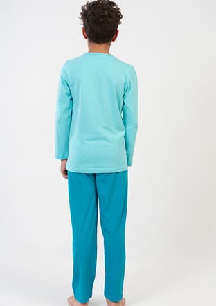 2090290000 Erkek Çocuk Yeşil Pijama - 2