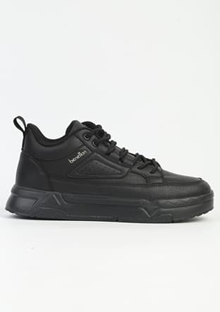 Bnı-11196 Erkek Siyah Sneaker - 1