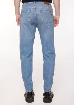 Tc5003 Erkek Mavi Jean Pantolon - 3