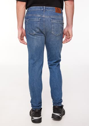 Tc5003 Erkek Mavi Jean Pantolon - 3