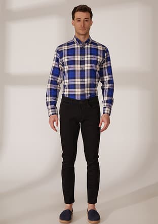 Tc5002 Erkek Siyah Jean Pantolon - 2
