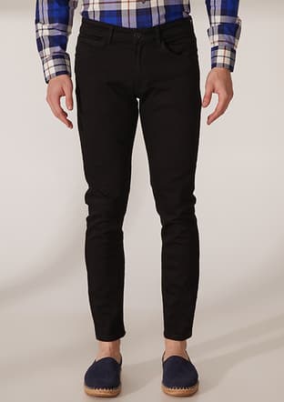 Tc5002 Erkek Siyah Jean Pantolon - 3