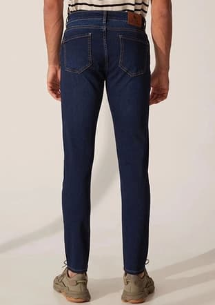 Tc5002 Erkek Mavi Jean Pantolon - 2
