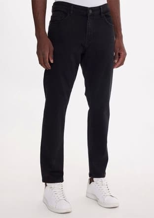 Tc5001 Unisex Yetişkin Siyah Jean Pantolon - 1