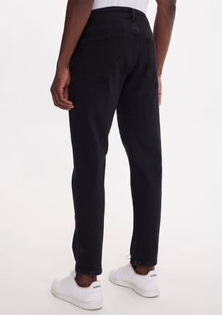 Tc5001 Unisex Yetişkin Siyah Jean Pantolon - 3