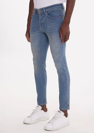 Tc5001 Unisex Yetişkin Mavi Jean Pantolon - 3