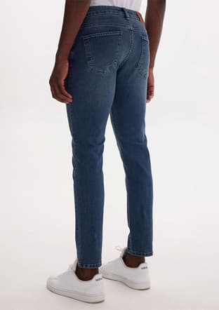 Tc5001 Unisex Yetişkin Mavi Jean Pantolon - 2