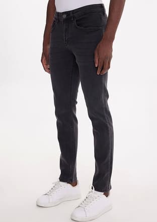 Tc5001 Unisex Yetişkin Füme Jean Pantolon - 1