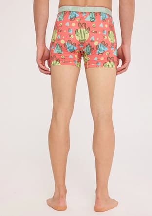 Tc1921 Unisex Yetişkin Pembe Boxer - 2