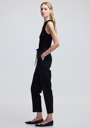 Iw6240003237 Kadın Siyah Pantolon - 2