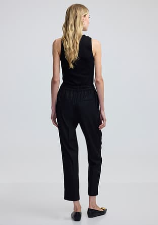 Iw6240003237 Kadın Siyah Pantolon - 3