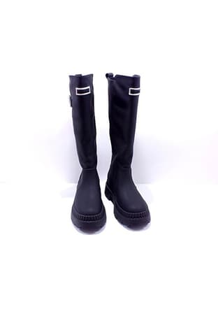 24K417 Sy Kadın Siyah Casual Ayakkabı - 3