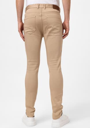 B33T30008 Erkek Bej Pantolon - 3