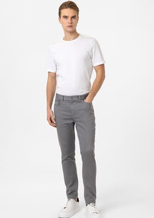 B33T30008 Erkek Gri Pantolon - 1