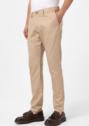 B33T30012 Erkek Bej Pantolon - 3