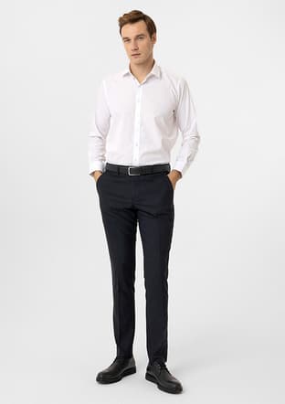 Pn1014100178 Erkek Lacivert Pantolon - 1