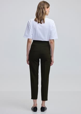 Iw6240003234 Kadın Yeşil Pantolon - 3