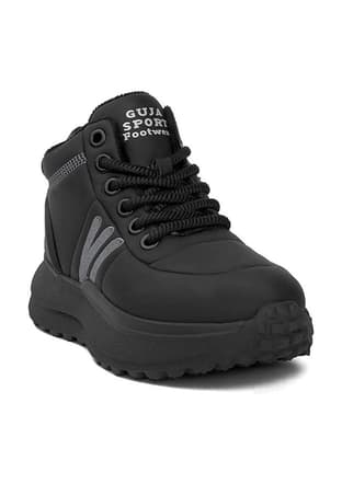 24K317-1 Sy Kadın Siyah Sneaker - 2