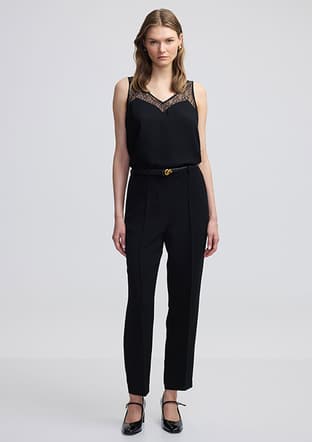 Iw6240003215 Kadın Siyah Pantolon - 1