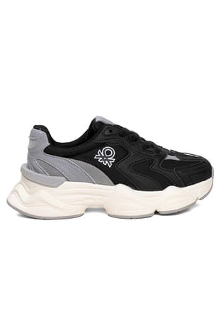 Bnı-11121 Kadın Siyah Sneaker - 1