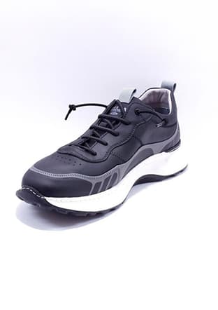 24K544 Sy Erkek Siyah Casual Ayakkabı - 3