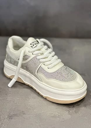 24K355 By Kadın Beyaz Casual Ayakkabı - 1